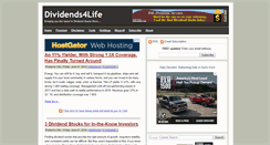 Desktop Screenshot of dividends4life.com